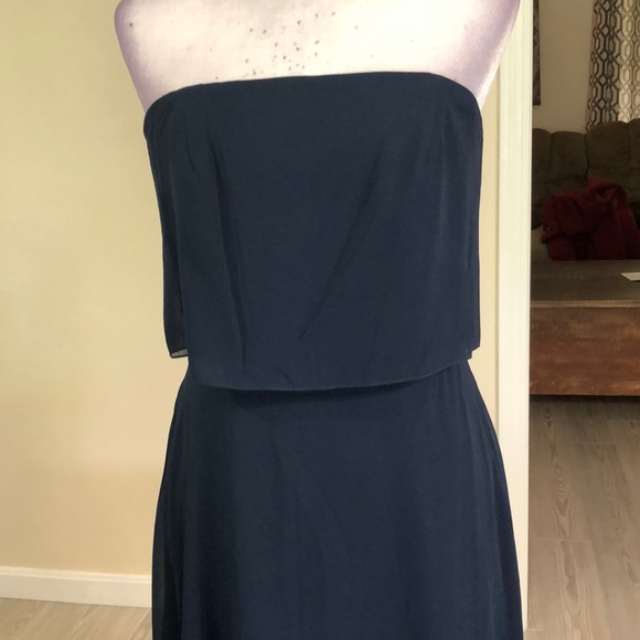 Chiffon mini with maxi overlay - Picture 8 of 8